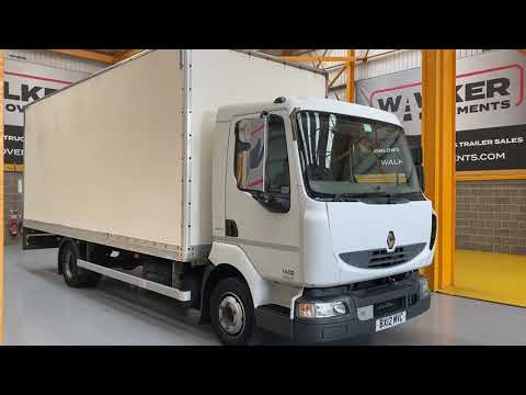 New In Stocklist For Sale: RENAULT MIDLUM 180 DXI 7.5 TONNE BOX - 2012 - BX12 VMR