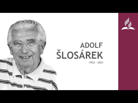 Rozloučení s Adolfem ŠLOSÁRKEM