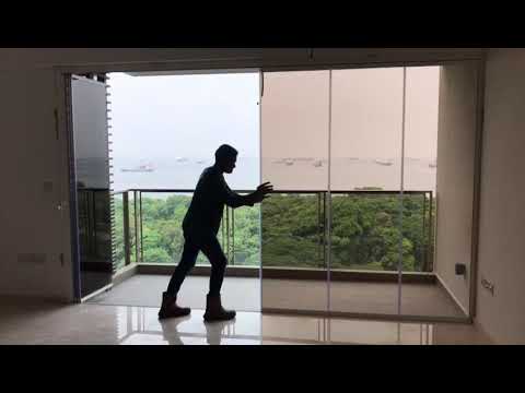 Frameless Sliding Glass Curtain Door