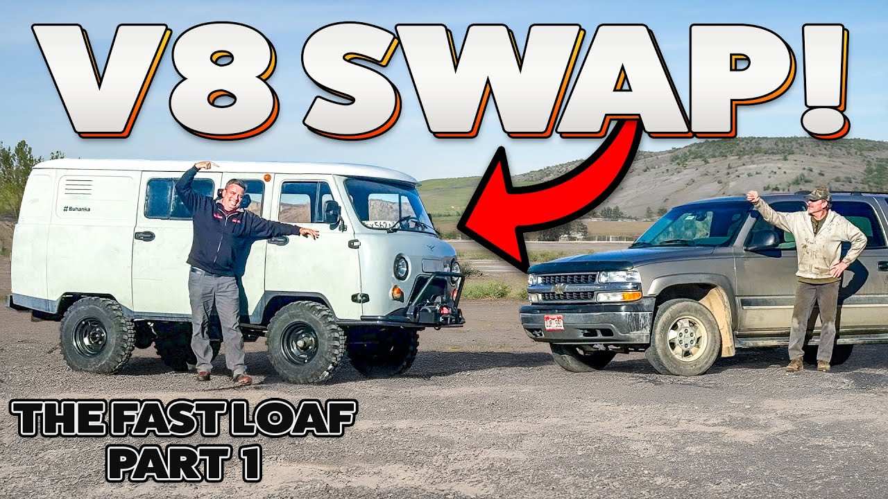 You Won't Believe The ENGINE I'm Putting Into My Russian Buhanka Bread Van - Fast Loaf Pt.1