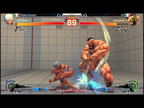 DK vs SchiacciSempre - Bracket - The Colosseum FGT - USF4