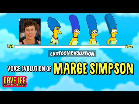 Voice Evolution of MARGE SIMPSON - 37 Years Compared & Explained | CARTOON EVOLUTION