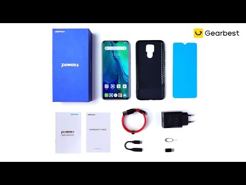 Ulefone Power 6 4G Phablet Unboxing - Gearbest.com