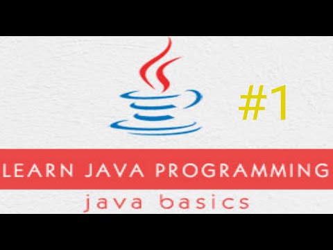 Java Programming Tutorial 1 Running A Java Program Hello World Program English