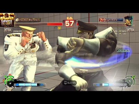 USF4 PS4 V-AIZEN (M.Bison) vs JayViscant (Guile) Ranked match