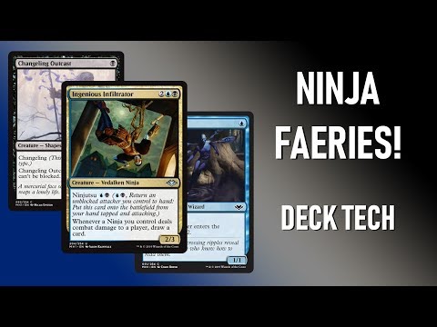 New MODERN HORIZONS Faerie Ninjas! (Deck Tech)