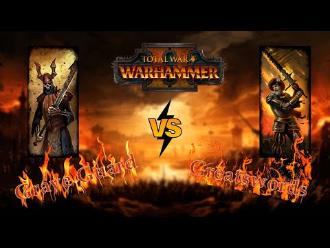 Grave Guard(Great Weapons) vs Greatswords - Who is stronger?: GREATEST DUELIST TW Warhammer 2