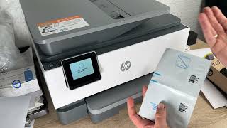 HP Drucker Patronen Wechsel am OfficeJet Pro 9010 Serie Drucker mit Instant Ink Anleitung