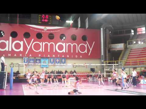 YAMAMAY - TECNOTEAM ALBESE, IL FINALE DEL PRIMO SET