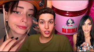 Tiktoker vende MENSTRUAÇÃO enlatada