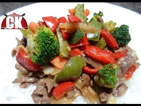 牛肉の炒め物の作り方！簡単クッキング (How to make a Beef Stir Fry - Easy Cooking!)