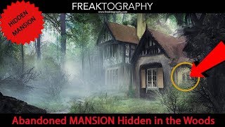 We Found a Hidden Abandoned Mansion in the Woods. Exploring with Freaktography and Carlo Paolozza