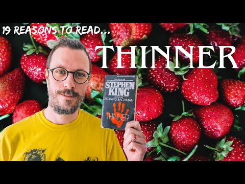 Stephen King - Thinner *REVIEW* 🍓🥧 19 reasons to read this tasty Richard Bachman classic!