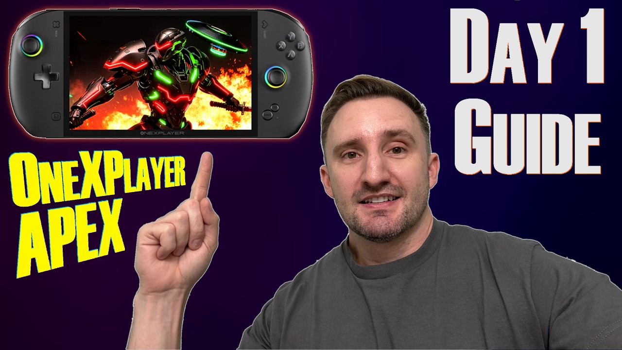 OneXPlayer APEX – Day 1 Setup Guide !!