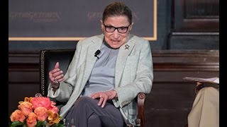The Honorable Ruth Bader Ginsburg at Georgetown