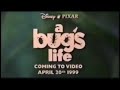 A Bug S Life Vhs Promos 1999