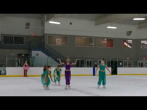 Capital Theater on Ice - Nutcracker 2020 - Arabian Dancer Scene