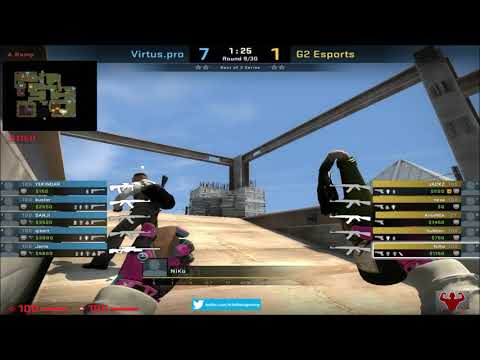 NiKo CS:GO POV (G2)(29-18) vs Virtus.Pro / vertigo / DreamHack Masters Spring 2021