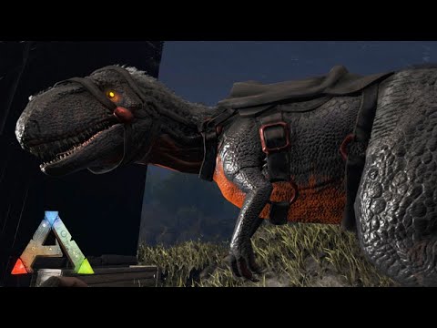 MEGALOSSAURO DOMA TENSA - Deu muita coisa errada - ARK Servidor de PVP