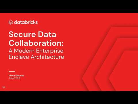 Watch: Sponsored by: Capital One | Secure Data Collaboration: A Modern Enterprise Enclave Architecture