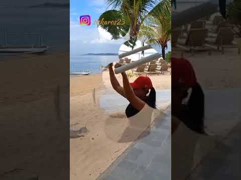 #suasana pagi hari di #pantaisanur #bali #bikin#siska Yaman BESTie#trendingvideo #masukberanda #fyp