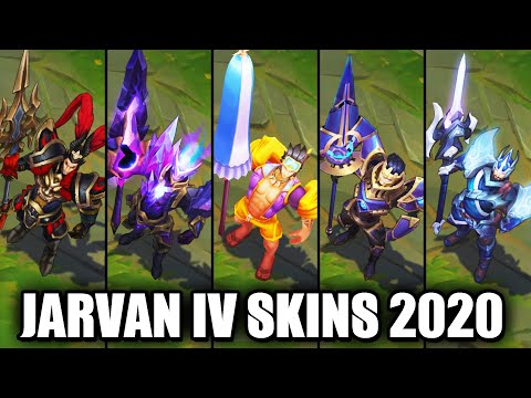 All Jarvan IV Skins Spotlight 2020 (League of Legends)