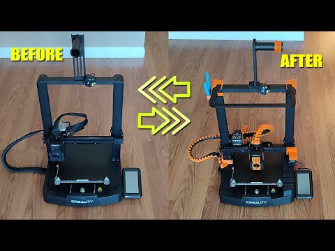 Ender 3 V3 KE - Completely changed looks with 12 upgrades and modifications