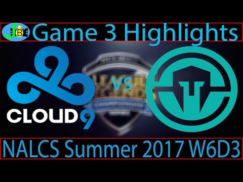 C9 vs IMT Game 3 Highlights W6D3 NALCS Summer 2017