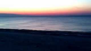 preview picture of video 'Rowy - Plaża i morze wieczorem przy Ośrodku Wypoczynkowym Nadmorski'