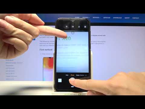 How to Take Burst Shot on CUBOT X20 - Camera Additional Settings