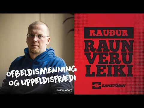 Rauður raunveruleiki – Ofbeldismenning og uppeldisfræði / Sindri Viborg