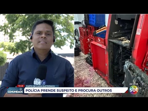 Polícia prende homem que arrombou caixa eletrônico em VG