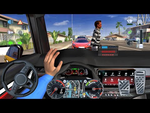 New Taxi Driver - Real Interior Car City Driving Game 2026! Taxi Simulator Car Game Android Gameplay
