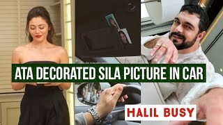 Ata Yildiz Decorated Sila Turkoglu Pictures in Car !Halil Ibrahim Ceyhan Busy