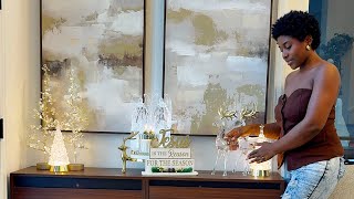 NEW * 2025 ENTRYWAY CONSOLE CHRISTMAS DECORATING| Holiday Styling Ideas 