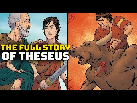 The Full Story of Theseus - Greek Mythology Stories in Comics - See U in History / Mythology