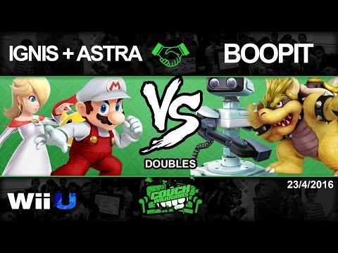 April Ranbat Doubles | Ignis + Astra (R&L, Mario) vs. Boopit (Bowser, ROB) - Winners Quarters