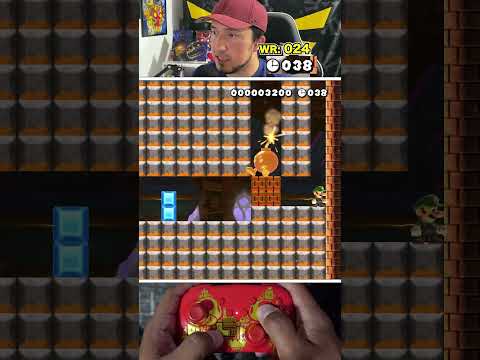 I've NEVER seen this before!! #supermariomaker2 #mariomaker2