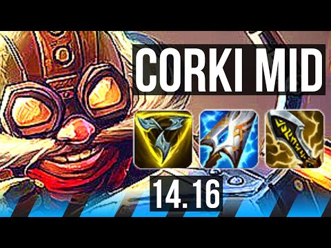 CORKI vs JAYCE (MID) | 11/2/8, Legendary | BR Challenger | 14.16
