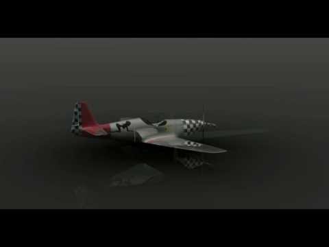 P-51 Mustang 3D model