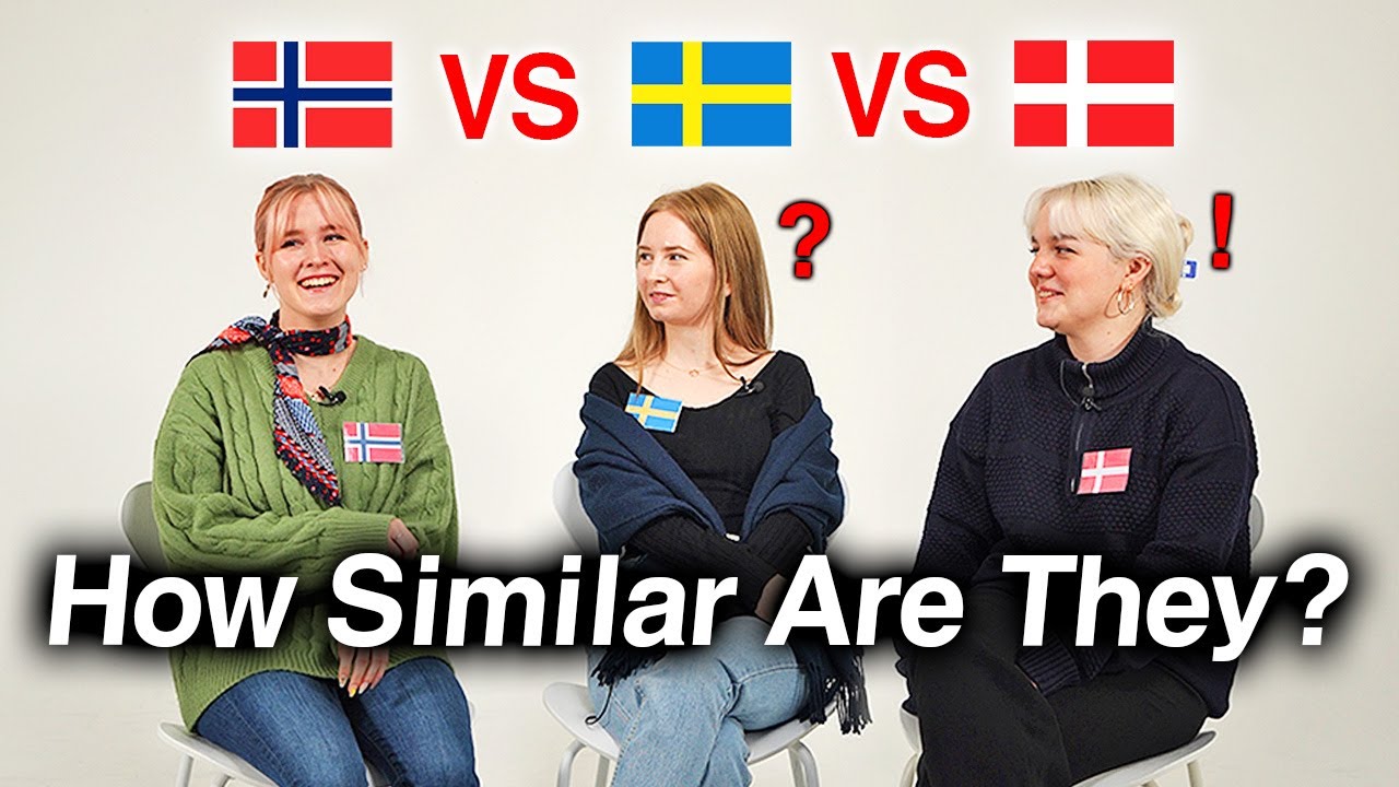 Can Nordic Countries Understand Each Other (Danish, Swedish, Norwegian)