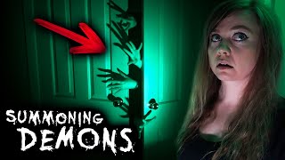 Playing the CLOSET GAME | Scary Paranormal Game at Home