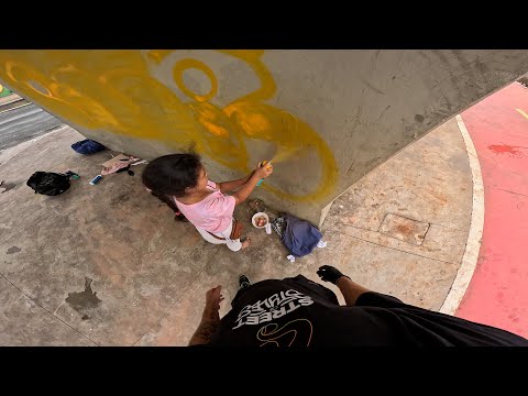 Kids Helped Me Graffiti—So I Put Their Names on the Wall!