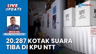 Jelang Pilkada, KPU NTT Klaim Logistik di 6 Kabupaten sedang Dipenuhi, Ada 20.287 Kotak Suara