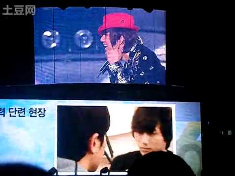 110219 BEAST安可演唱会 练习视频公开+秘密花园模仿