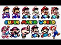 Evolution Of Super Mario World Graphics Sprites In Sega Nintendo ROM Hacks Fan Games