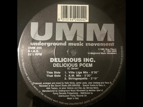 Delicious Inc. – Delicious Poem (A.M. Mix)
