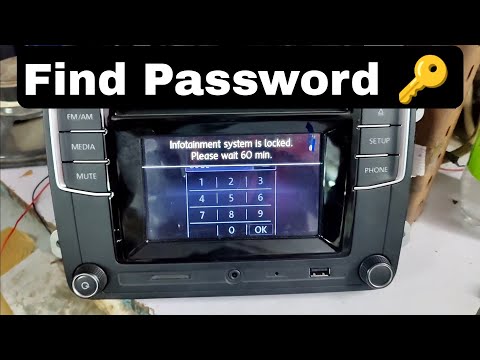 Find Volkswagen password 🔑 | Unlock Volkswagen password | How to find VW password
