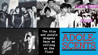 Adolescents - Things Start Moving - lyrics on screen