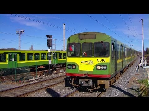 8300 Class Dart Train number 8316 - Clontarf Road Station, Dublin
